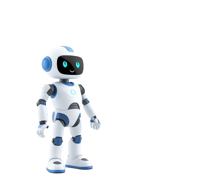 Illustration of a robot comparing GPT platform dashboards